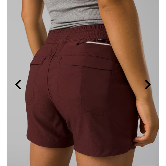Prana Halle e-waist short in cacao NWT - Picture 2 of 11